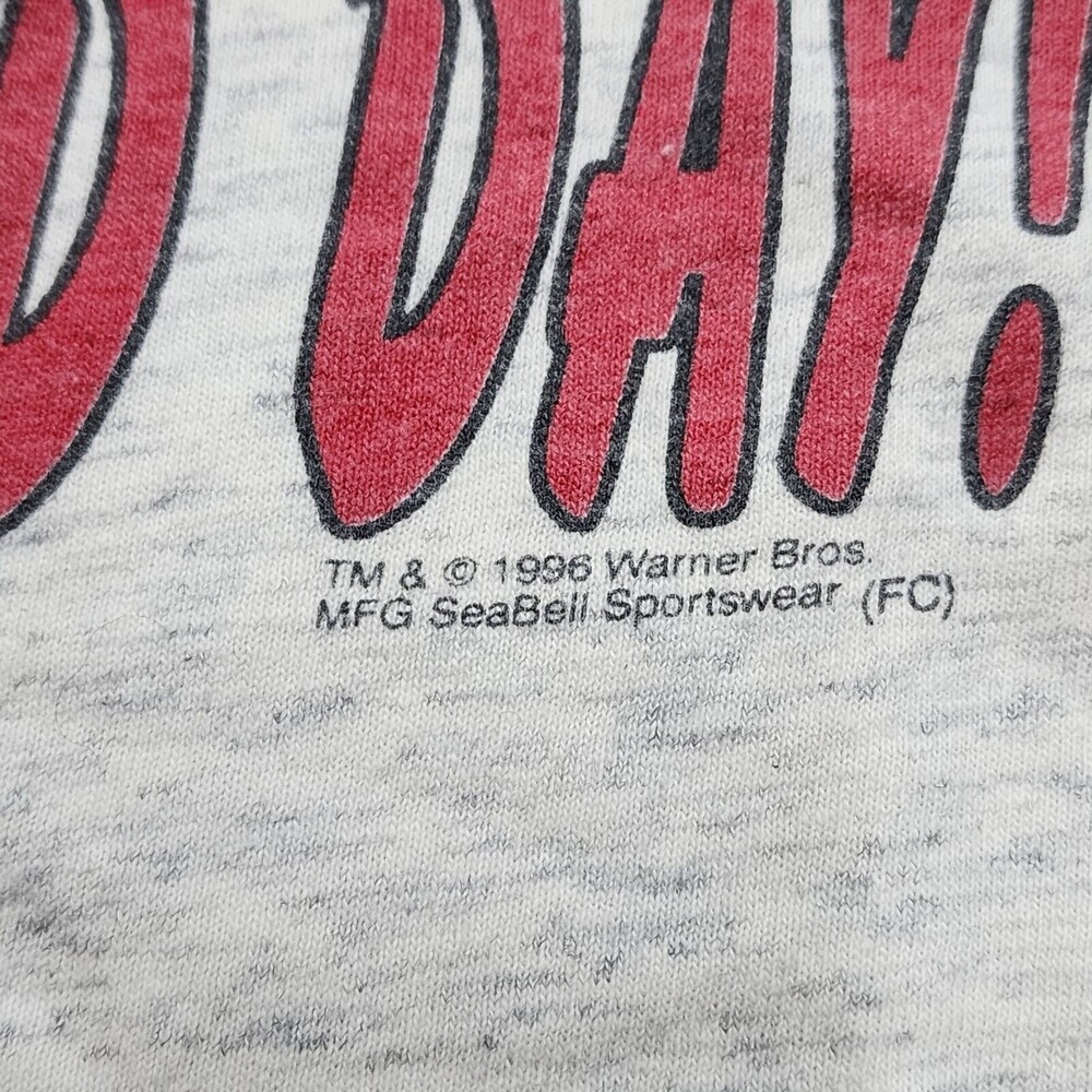 Vintage 1996 TAZ Tshirt Looney Tunes "Have A Rippin' Good Day!" Size XL - Picture 3 of 15